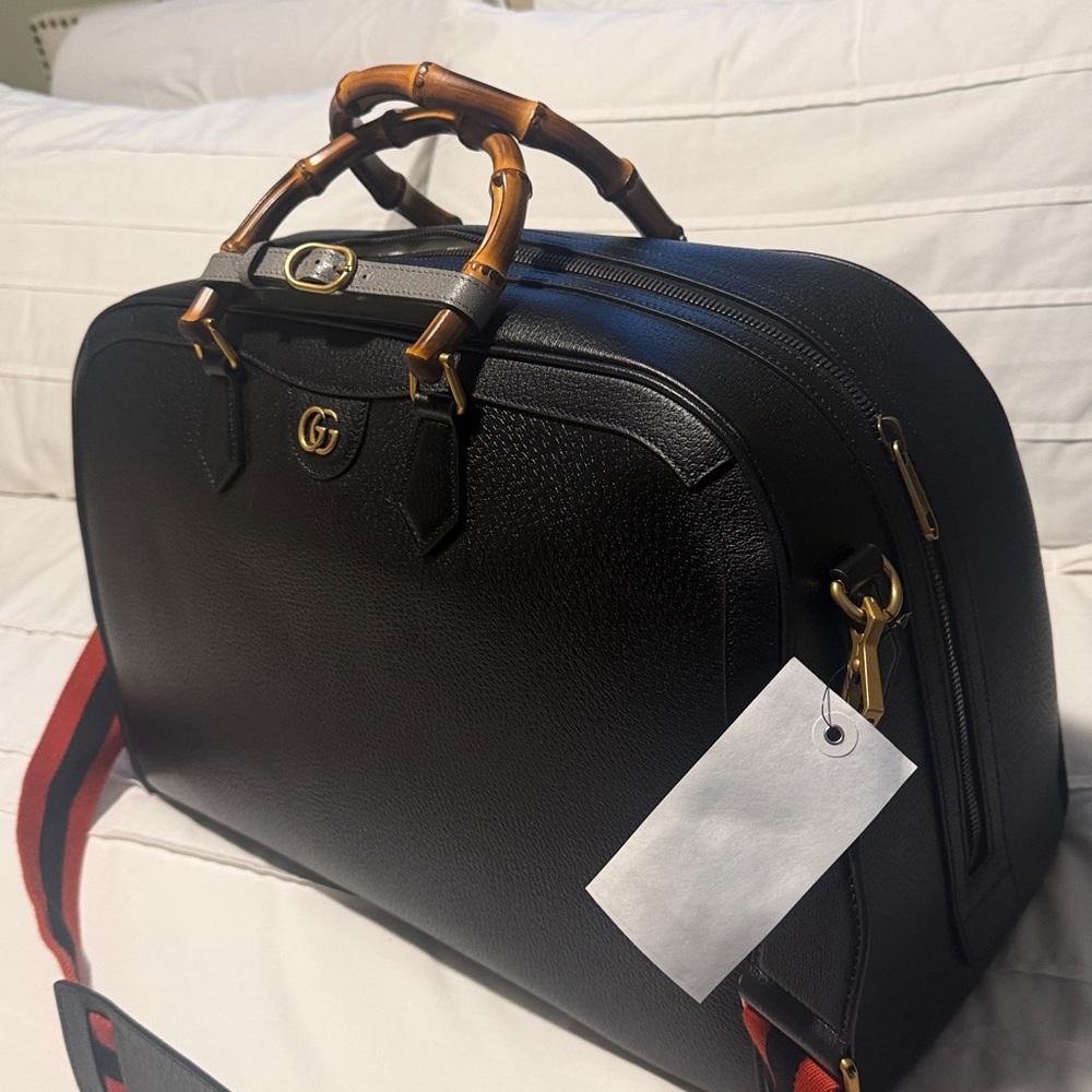 Gucci Diana Bamboo Travel Duffel - Picture 7 of 10